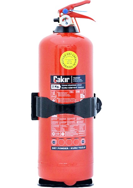 2 kg Yangın Söndürücü Yangın Söndürme Tüpü - Çakır