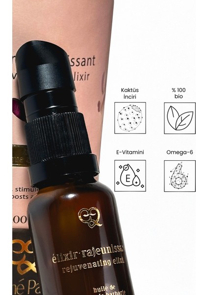 Kaktüs Inciri Çekirdeği Yağı Cilt ve Saç Bakımı Bio 20 ml