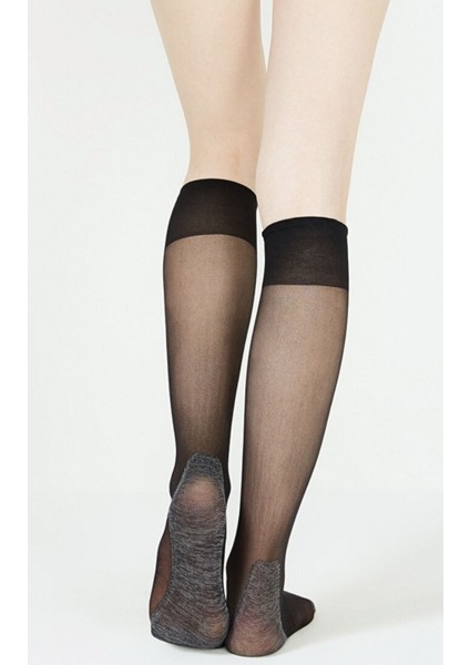 Kalın Tabanlı Konfor Dizaltı Pantolon Çorap 2'li fırsatları