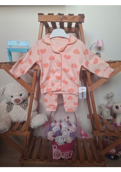 Kız Bebek 2'li Pijama Takımı