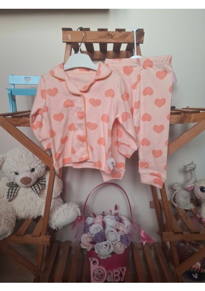 Kız Bebek 2'li Pijama Takımı