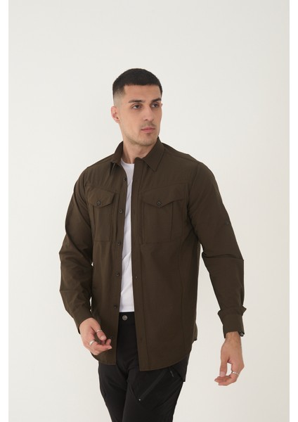 CAMP387 Outdoor Tactical Rahat ve Kullanışlı Su iticili Erkek Taktik Gömlek