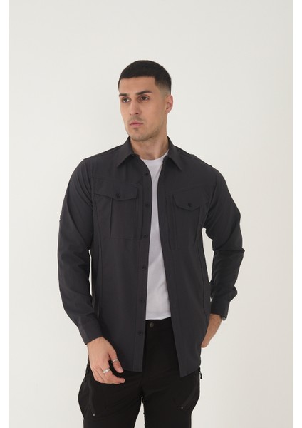 CAMP387 Outdoor Tactical Rahat ve Kullanışlı Su iticili Erkek Taktik Gömlek