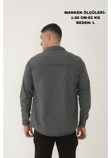 CAMP387 Outdoor Tactical Rahat ve Kullanışlı Su iticili Erkek Taktik Gömlek