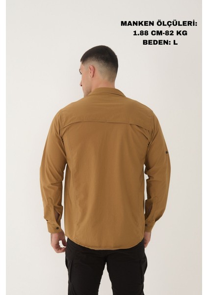 CAMP387 Outdoor Tactical Rahat ve Kullanışlı Su iticili Erkek Taktik Gömlek modelleri