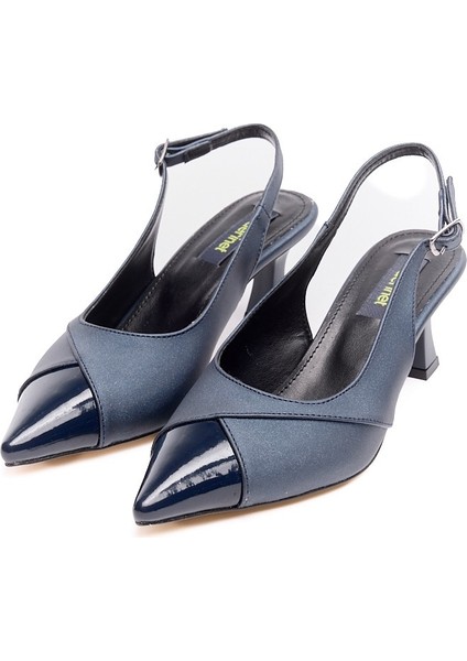 Kısa Ince Topuk Arkası Açık Kadın Stiletto fiyatları