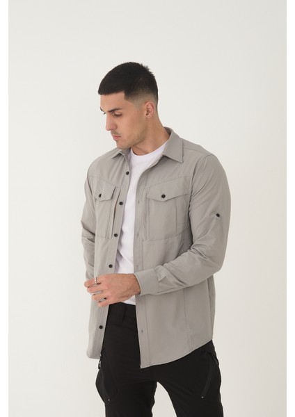 CAMP387 Outdoor Tactical Rahat ve Kullanışlı Su iticili Erkek Taktik Gömlek