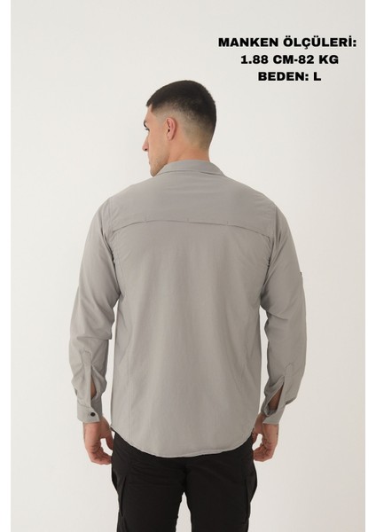 CAMP387 Outdoor Tactical Rahat ve Kullanışlı Su iticili Erkek Taktik Gömlek modelleri