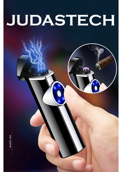 K19 USB Şarjlı 6 Arc Alevsiz Çakmak -New Style