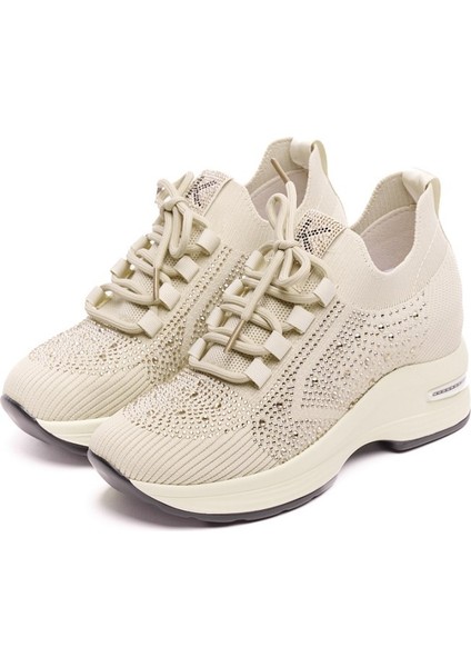 Yüksek Taban Taşlı Kadın Sneaker fiyatları