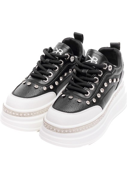 Yüksek Taban Taşlı Kadın Sneaker fiyatları