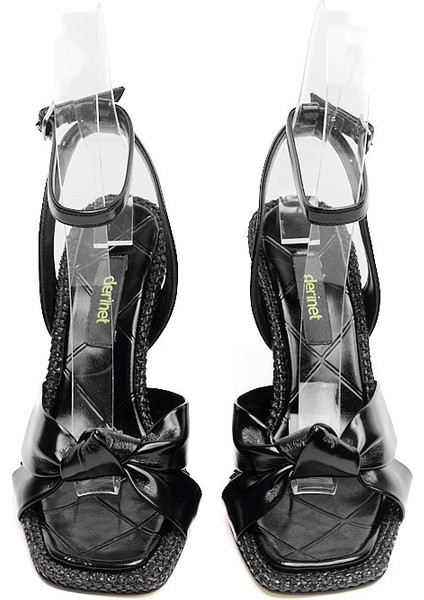 Bilekten Bantlı Kadın Topuklu Abiye Ayakkabı modelleri