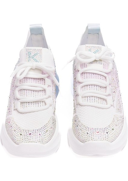 Comfort Taban Multi Taşlı Kadın Sneaker ile modelleri