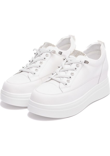 Yüksek Taban Bağcıklı Kadın Sneaker fiyatları