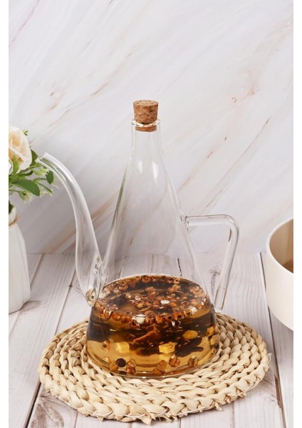 Borosilikat Yağdanlık 500ML Yağlık Sirkelik Eşsiz Tasarım fiyatları