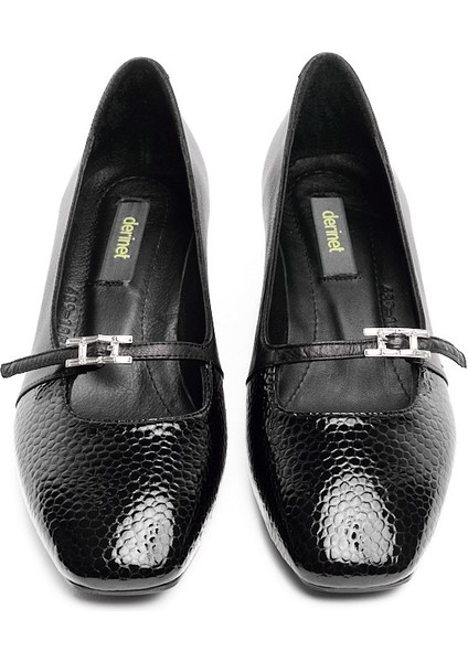 Hakiki Deri Kadın Topuklu Ayakkabı modelleri