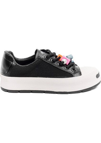 Bağcıklı Fileli Günlük Kadın Sneaker