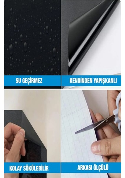 Parlak Şeffaf Transparan Dolap, Masa, Beyaz Eşya ve Yapışkanlı Koruma Kaplama Folyosu