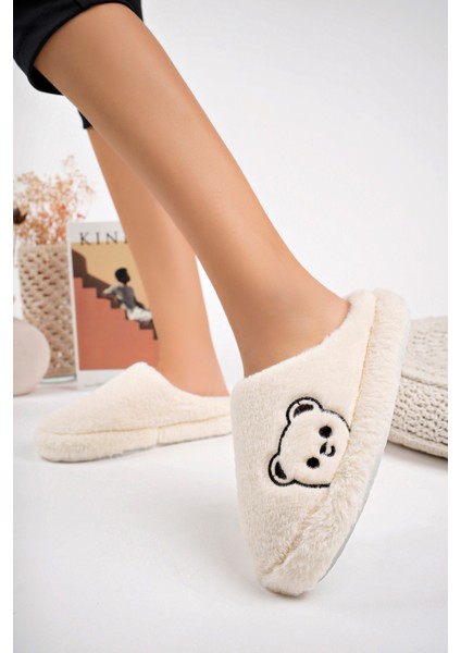 Kadın Ev Terliği Peluş Terlik Çeyiz ve Bohça Terliği Ses Yapmaz Kalın Taban modelleri