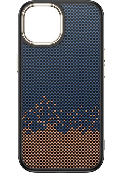 Apple iPhone 14 Plus Kılıf M-safe Şarj Özellikli Karbon Fiber Görünümlü Zore Antina Kapak + Hayalet Ekran Koruyucu modelleri
