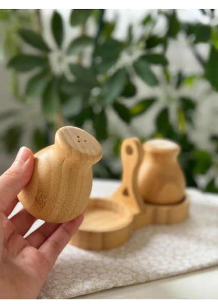 Home Bambu Tutmalı Tuzluk 2li Şık Bohem Tasarım fiyatları