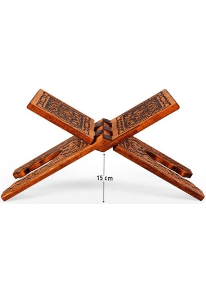 Ahşap Yakma Desenli Rahle 45 x 18,5 cm indirimleri