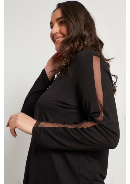 Kolları File Detaylı Bluz modelleri