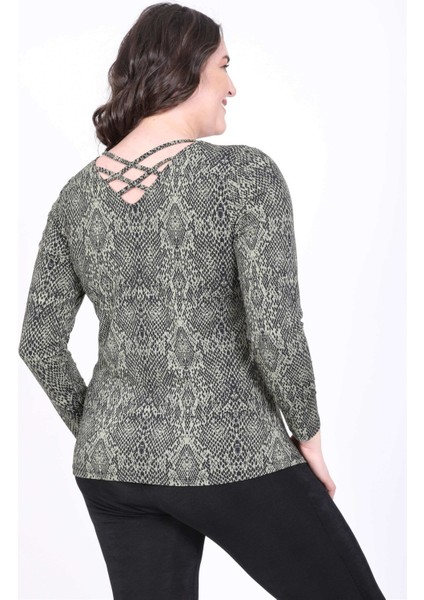 Arkası Çapraz Biyeli Bluz modelleri