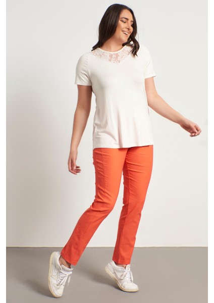 Dantel ve Pul Detaylı Bluz modelleri