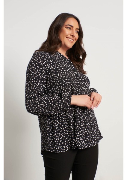 V Yaka Önü Büzgülü Bluz fiyatları