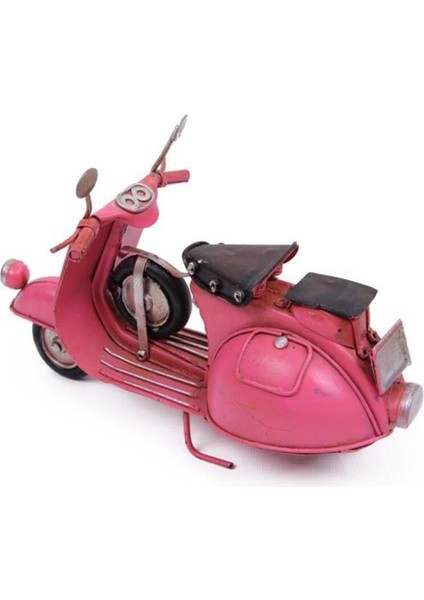 Dekoratif Metal Scooter Biblo Dekoratif Hediyelik