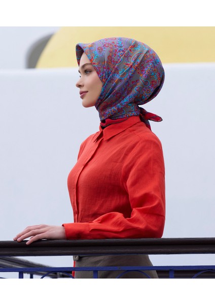 Saf Ipek Eşarp 4101D (Twill İPEK)-3983