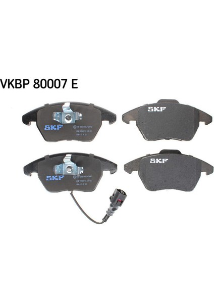 0986TB2457-ÖN Balata Fişli Caddy Iii 04 Golf Iv V Vi 97 Jetta Passat 05 Polo 09 Octavia 04 10