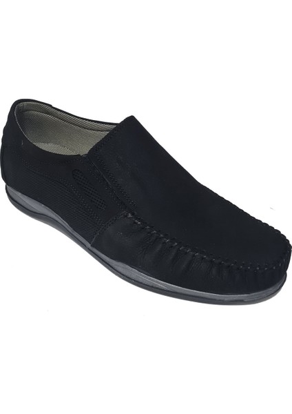 Bağsız Marin Model Hakiki Deri Erkek Günlük Casual Ayakkabı 3015004