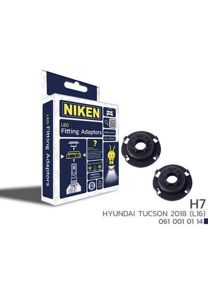 LED Far Montaj Adaptörü H7 Hyundai Tucson 18 10