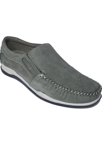 Bağsız Marin Model Hakiki Deri Erkek Günlük Casual Ayakkabı 3015004