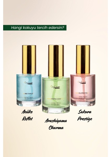 Arashiyama Charme Simli Saç Parfümü 30 ml