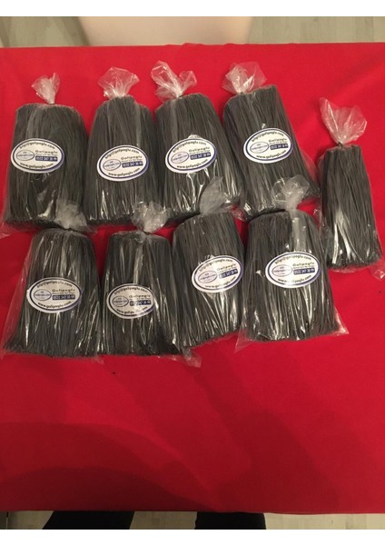 Pvc Kaplı Kablo Bağlama Teli (Siyah) 12 Cm'lik / 500 Gram modelleri