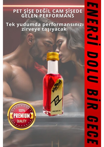 The Brouzzer Karışık Meyve Aromalı Içecek 20ML - Erkekler Için Düşük Kalorili ve Enerji Artışı