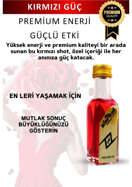 The Brouzzer Karışık Meyve Aromalı Içecek 20ML - Erkekler Için Düşük Kalorili ve Enerji Artışı