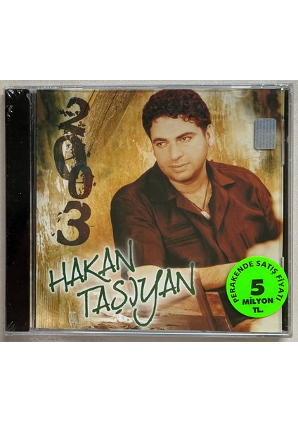 Hakan Taşıyan 2003 CD (Jelatininde Sıfır Orjinal 2003 Dönem Baskı)