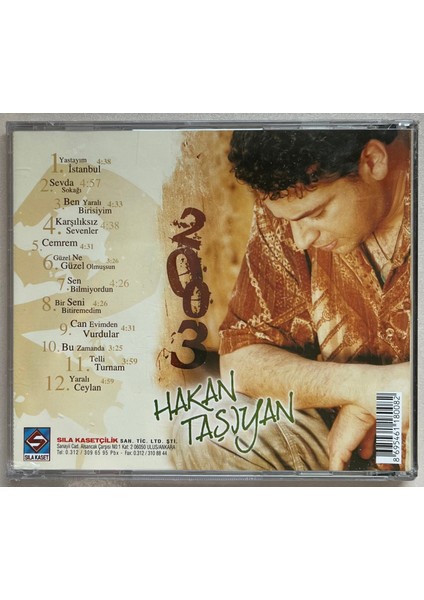 Hakan Taşıyan 2003 CD (Jelatininde Sıfır Orjinal 2003 Dönem Baskı) fiyatları