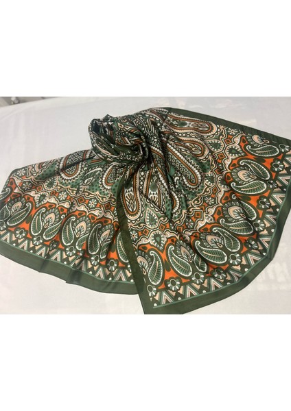 Kadın Pamuklu Haki Retro Etnik Şal fiyatları