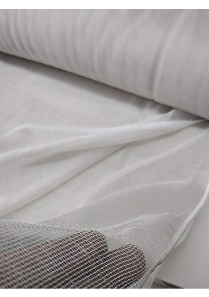 Modern Panama Keten Tül Perde - Koyu Krem - Pileli Dikim 1x2,5 Pile - L700 fiyatları