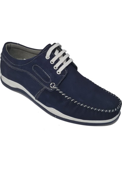 Bağcıklı Marin Model Hakiki Deri Erkek Günlük Casual Ayakkabı 3015003