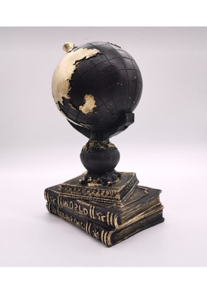 Siyah Dekoratif Ev Ofis Siyah Dünya Biblo fiyatları