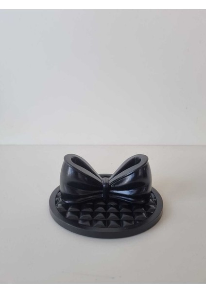 Minimalist Dekoratif Takı Kutusu Siyah