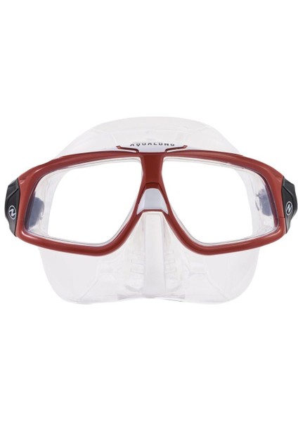 Aqualung Sphera X Şeffaf Silikon Kırmızı Çerçeve Dalış Maskesi fiyatları