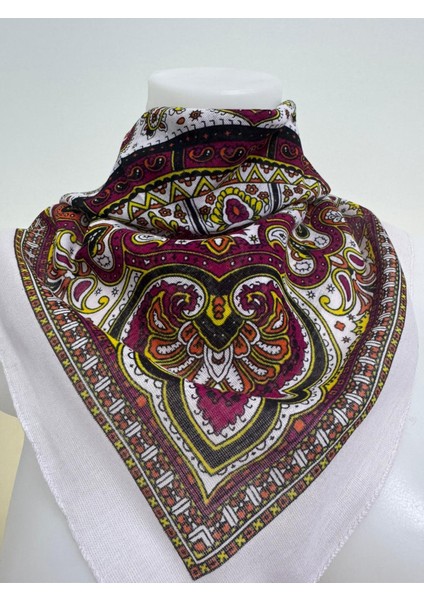 %100 Pamuklu Ekstra Yumuşak Unısex Bandana Etnik Desen fiyatları