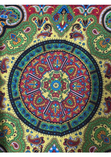%100 Pamuklu Ekstra Yumuşak Unısex Bandana Etnik Desen fiyatları